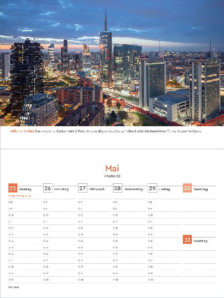 Metropolen - KUNTH Tischkalender 2026