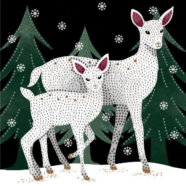 Diamond Painting Magic Winter
