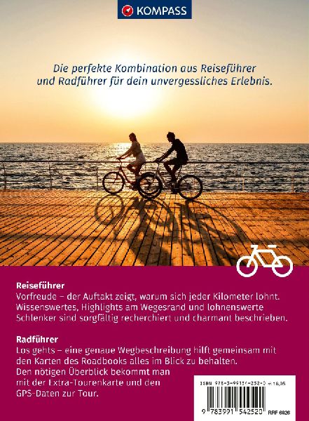 KOMPASS Radreiseführer Alpe Adria Radweg