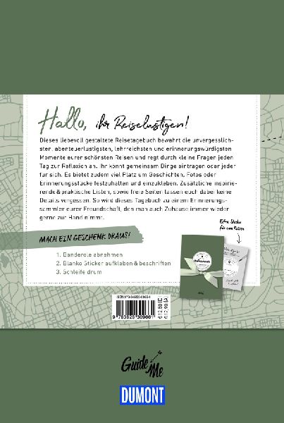 GuideMe Travel Memories "Beste Freunde" - Reisetagebuch