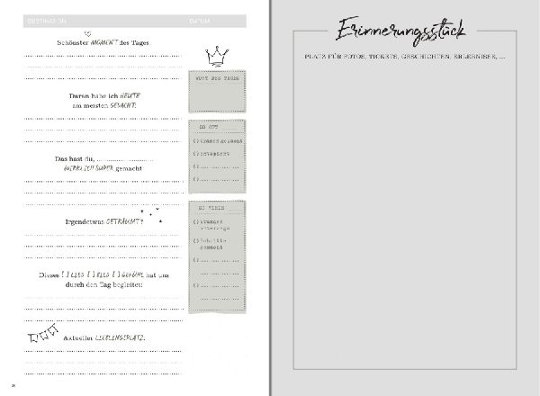 GuideMe Travel Memories "Beste Freunde" - Reisetagebuch