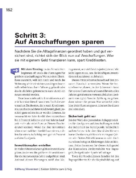 Finanzplaner Berufseinsteiger