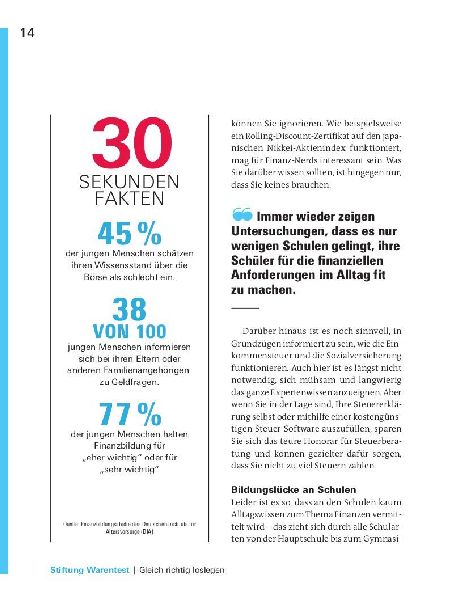 Finanzplaner Berufseinsteiger