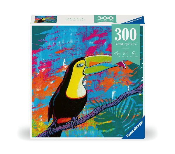 Erwachsenenpuzzle 300 Teile - Magischer Tukan