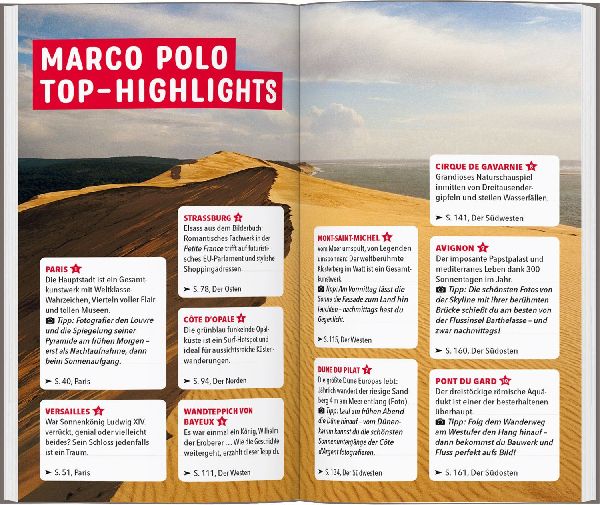 MARCO POLO Reiseführer Frankreich