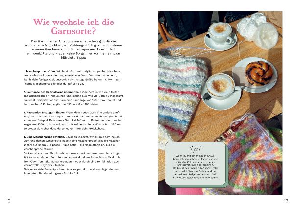 Runastrikk: dein persönliches Strickjournal für Glück & Inspiration
