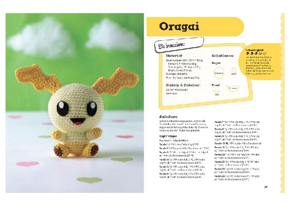 Mini Amigurumi Monster - 20 supersüße Kreaturen zum Häkeln und Sammeln - passen in jede Hosentasche