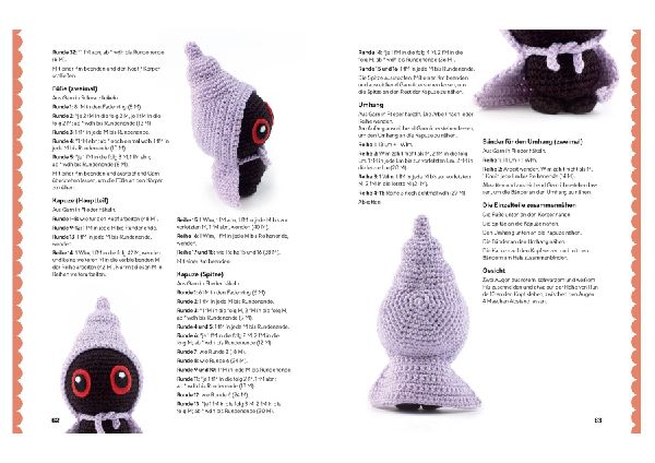 Mini Amigurumi Monster - 20 supersüße Kreaturen zum Häkeln und Sammeln - passen in jede Hosentasche