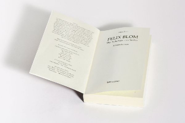 Felix Blom. Der Schatten von Berlin