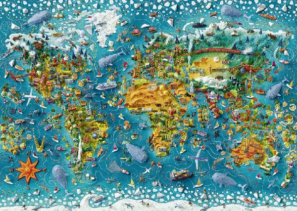Miniature World Puzzle 2000 Teile