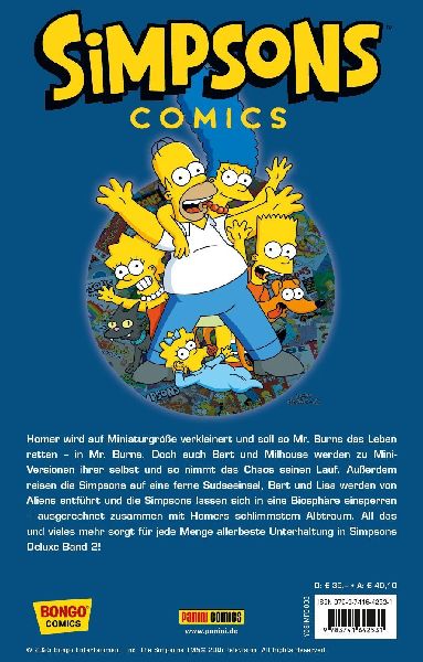 Die Simpsons Comics Deluxe