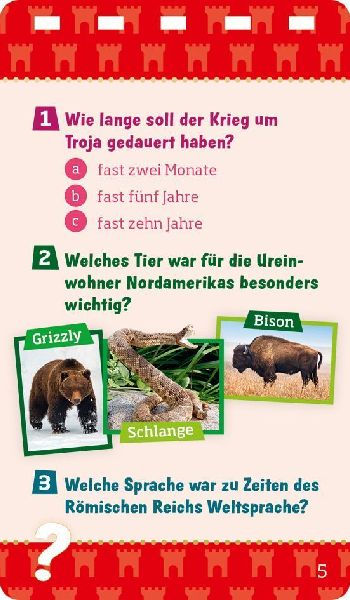 WAS IST WAS Quiz Abenteuer Geschichte