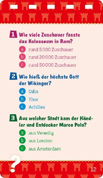 WAS IST WAS Quiz Abenteuer Geschichte