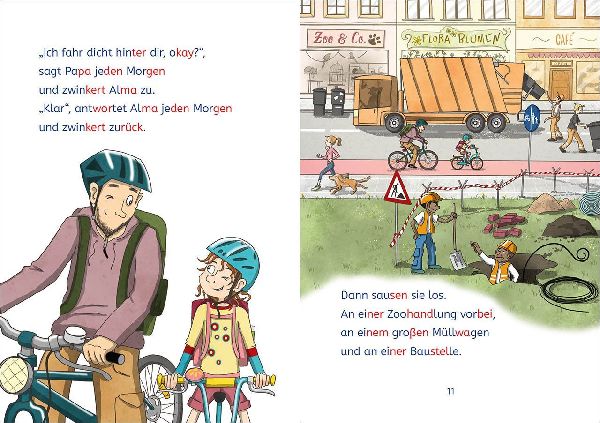 Leselöwen - stark und sicher in der Schule - Ich passe auf im Straßenverkehr