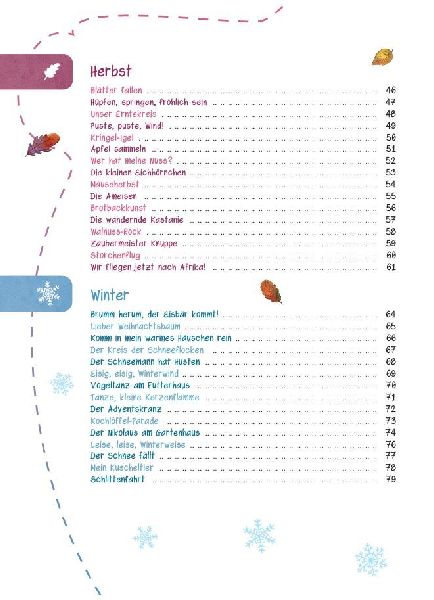 Das Kita-Jahreszeitenbuch: Kreisspiele