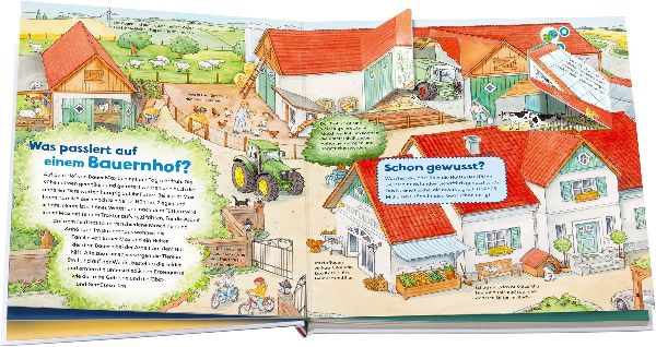 BOOKii® WAS IST WAS Junior Komm mit auf den Bauernhof!