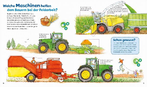 BOOKii® WAS IST WAS Junior Komm mit auf den Bauernhof!
