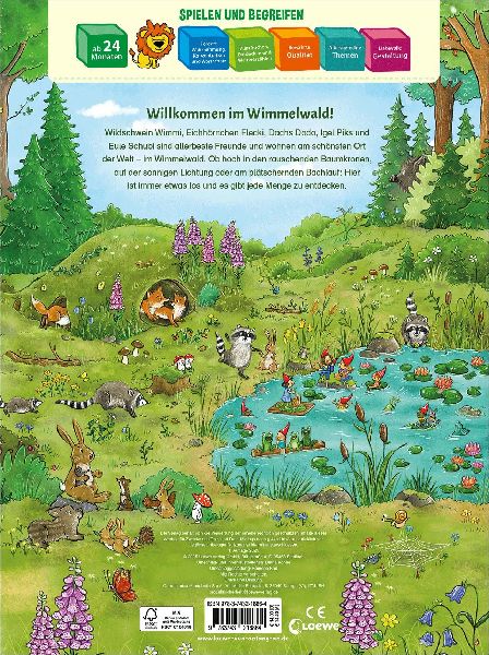 Willkommen im Wimmelwald - Entdecke die Tiere!