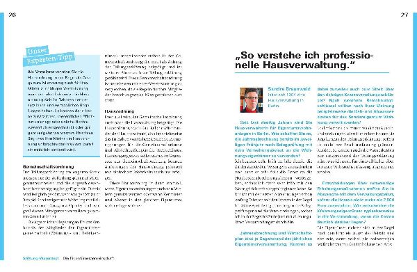 Immobilien verwalten und vermieten