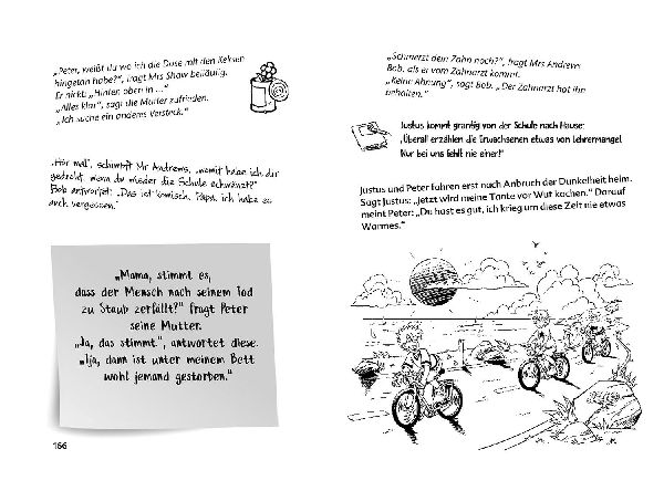 Die drei ??? Kids, Schülerwitze