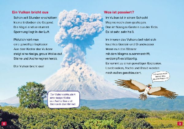 WAS IST WAS Erstes Lesen. Vulkane