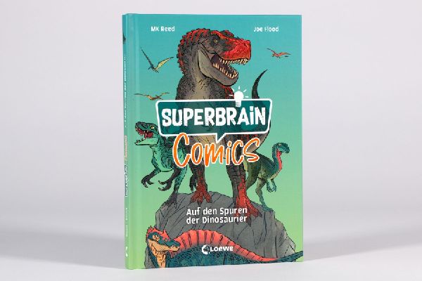 Superbrain-Comics - Auf den Spuren der Dinosaurier
