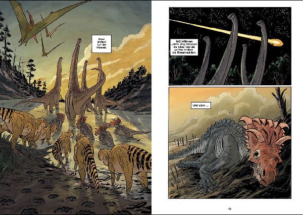 Superbrain-Comics - Auf den Spuren der Dinosaurier