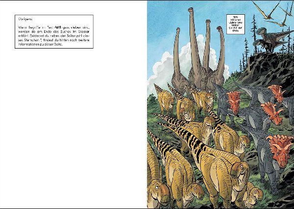 Superbrain-Comics - Auf den Spuren der Dinosaurier