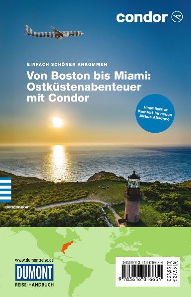 DUMONT Reise-Handbuch Reiseführer USA, Der Osten