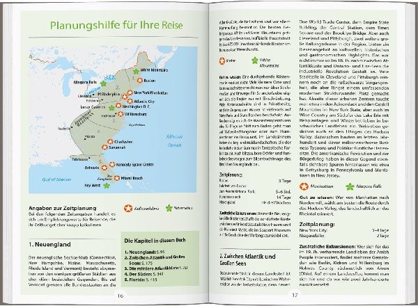 DUMONT Reise-Handbuch Reiseführer USA, Der Osten