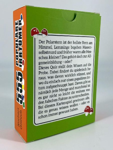 555 populäre Irrtümer - Das spannende Quizspiel rund um die Mythen des Alltags