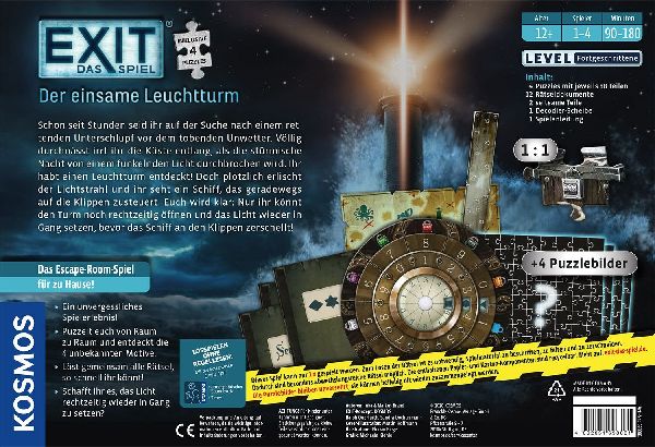 EXIT® - Das Spiel + Puzzle: Der einsame Leuchtturm