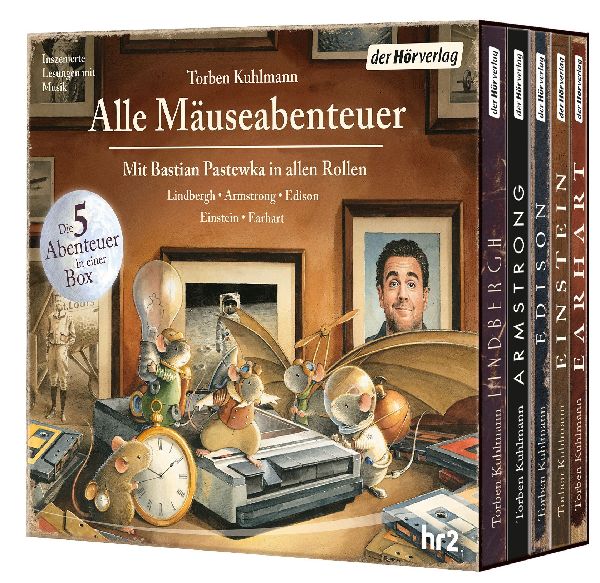 Alle Mäuseabenteuer: Lindbergh - Armstrong - Edison - Einstei...