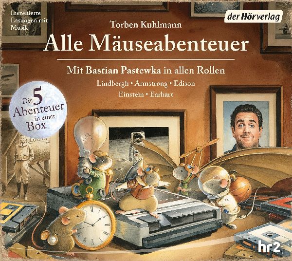 Alle Mäuseabenteuer: Lindbergh - Armstrong - Edison - Einstein - Earhart