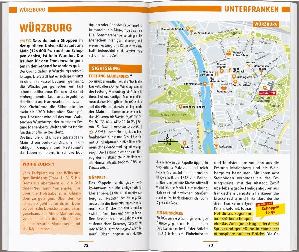 MARCO POLO Reiseführer Franken, Nürnberg, Würzburg, Bamberg