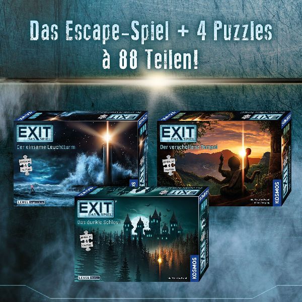 EXIT® - Das Spiel + Puzzle: Das dunkle Schloss