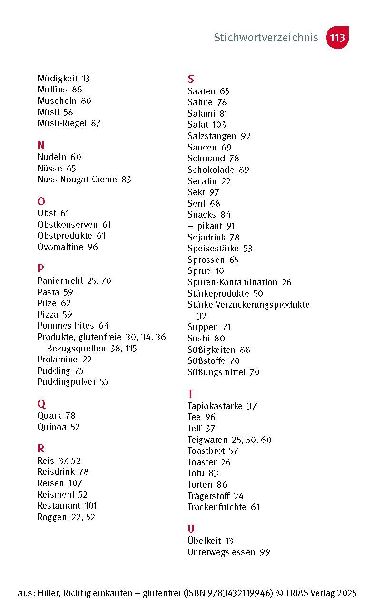 Richtig einkaufen glutenfrei
