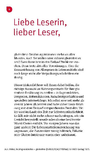 Richtig einkaufen glutenfrei
