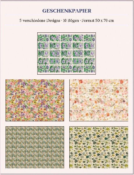 Geschenkpapier-Heft Englische Landschaftsgärten