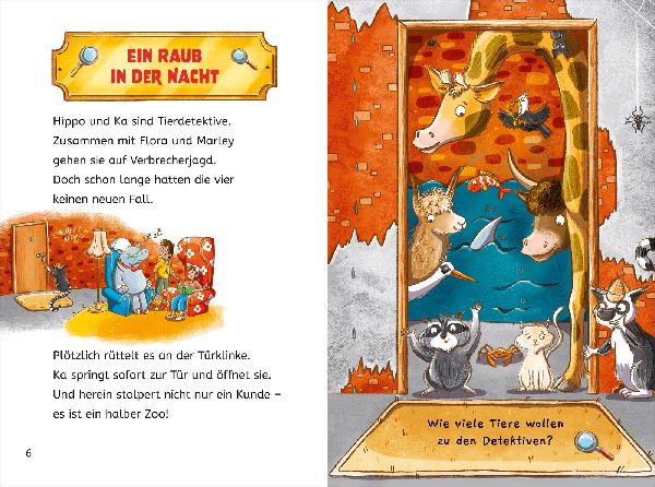 Tierdetektive Hippo & Ka - Wer hat das Katzengold stibitzt?