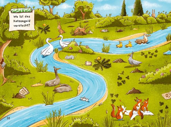 Tierdetektive Hippo & Ka - Wer hat das Katzengold stibitzt?