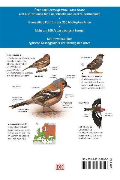 Vögel in Europa