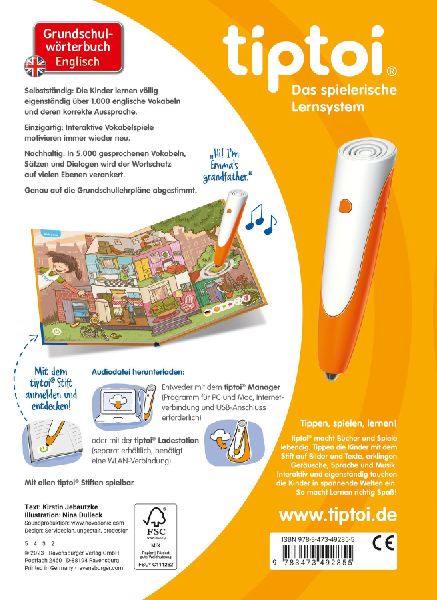 tiptoi® - Grundschulwörterbuch Englisch