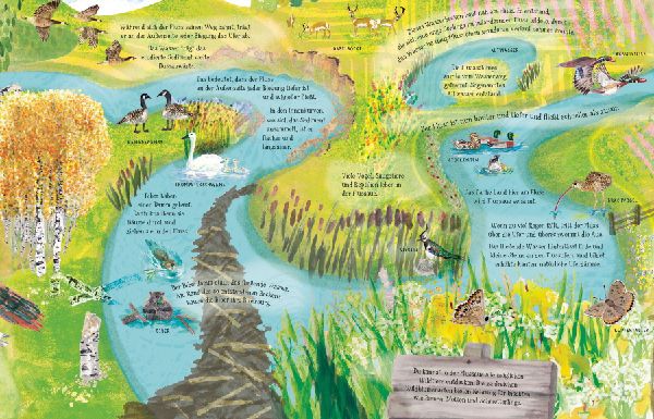 Am Fluss entlang