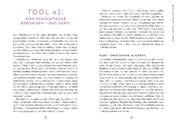 Liebe Angst, halt doch mal die Klappe!