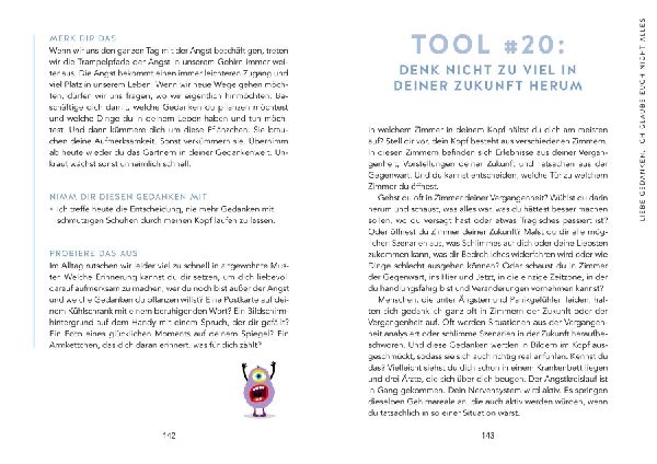 Liebe Angst, halt doch mal die Klappe!