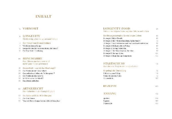 Die Longevity-Food-Formel