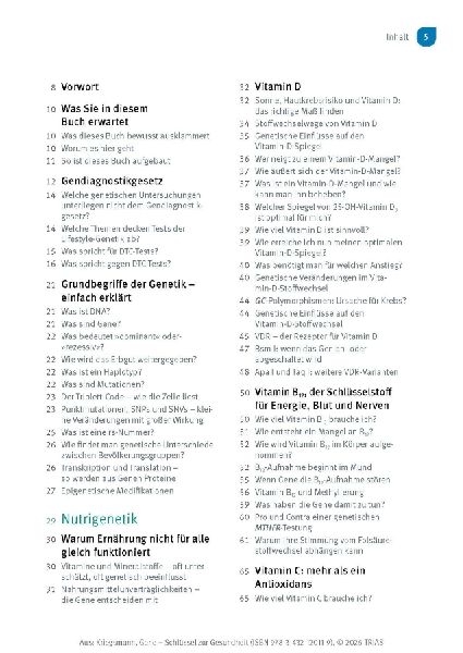 Gene - Schlüssel zur Gesundheit