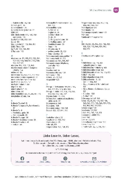 Nährstoff-Therapie - Der Praxisleitfaden