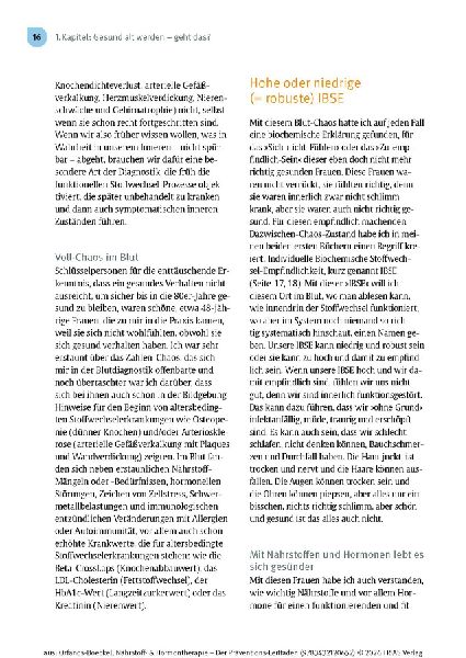 Nährstoff- & Hormontherapie - Der Präventions-Leitfaden